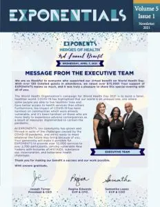 EXPONENTIALS Newsletter Vol. 5 Issue 1 cover