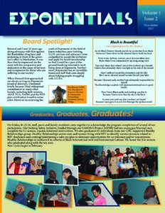EXPONENTIALS Newsletter Vol. 1 Issue 2 cover