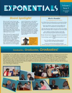 EXPONENTIALS Newsletter Vol. 2 Issue 1 cover