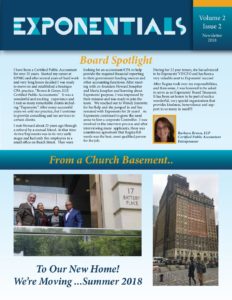 EXPONENTIALS Newsletter Vol. 2 Issue 2 cover